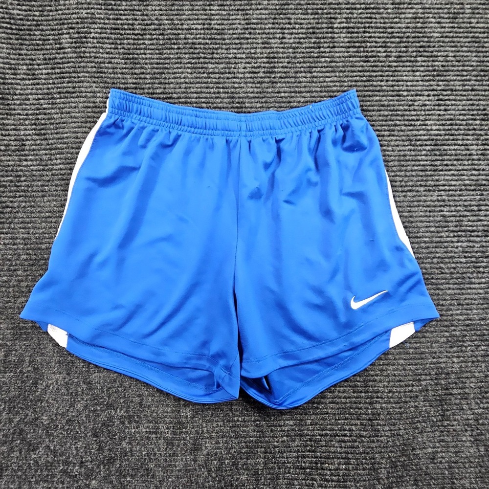 Nike Running Shorts Womens Small Blue Dri-FIT Athletic Training 3in Inseam